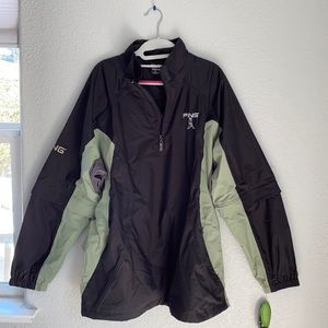 Men’s Ping Collection Pull Over 1/4 Zip, Size XL